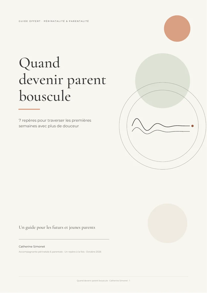Couverture du guide Quand devenir parent bouscule